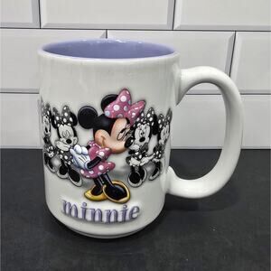 Minnie Mouse Walt Disney World Parks 3D Coffee Mug Cup Disneyland Resort VTG